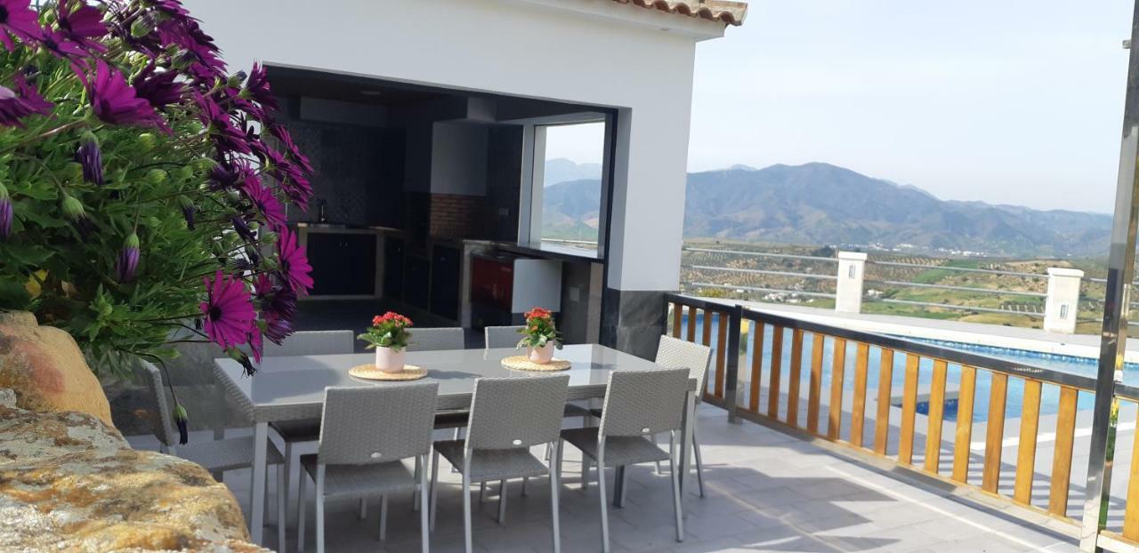 Villa Rural El Mirador Alora Esterno foto